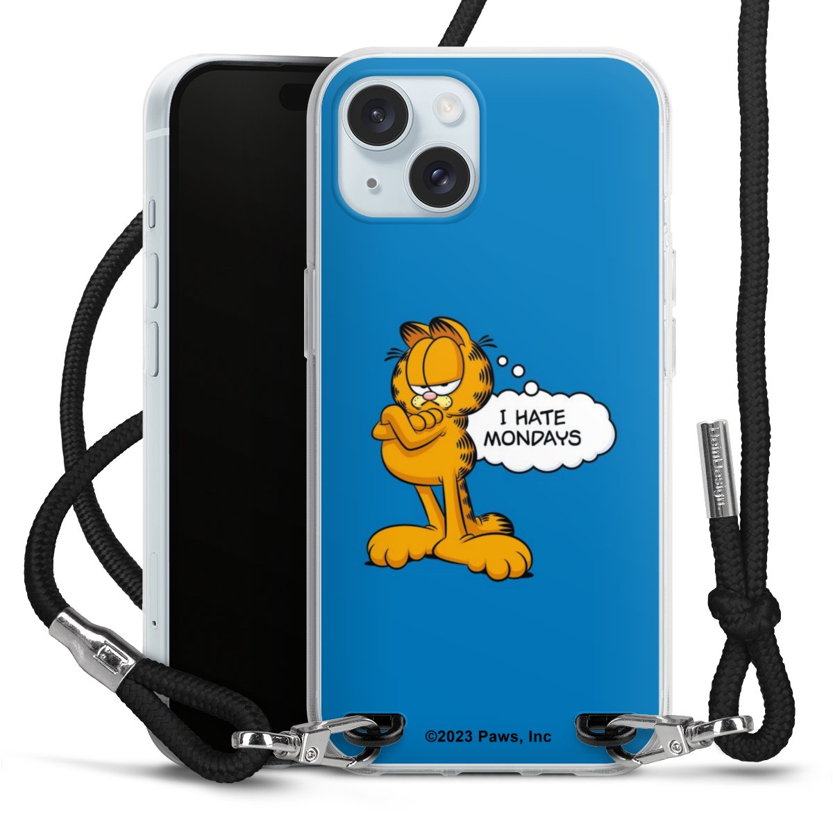 Garfield Je déteste les lundis Bleu