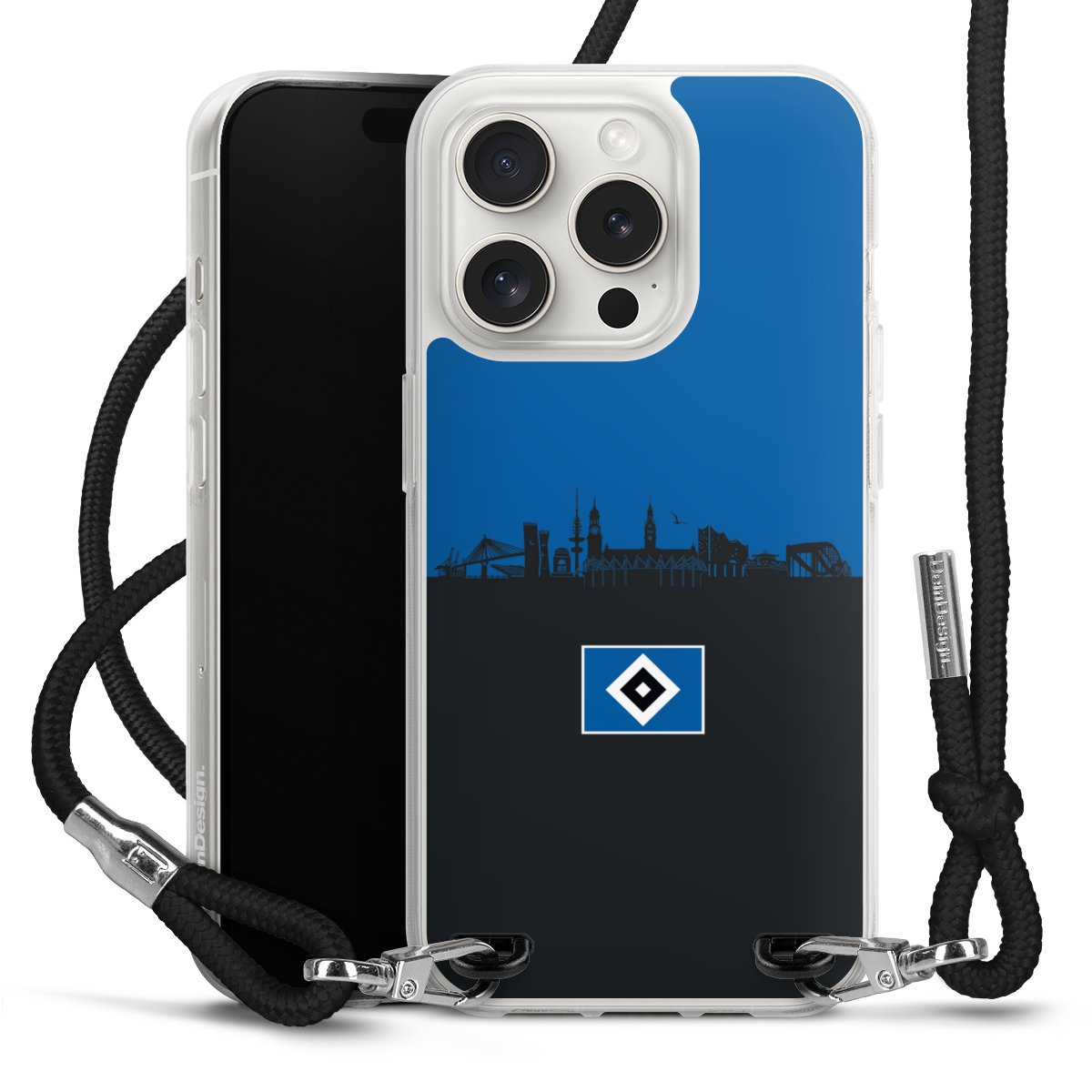 HSV Skyline Blau Schwarz