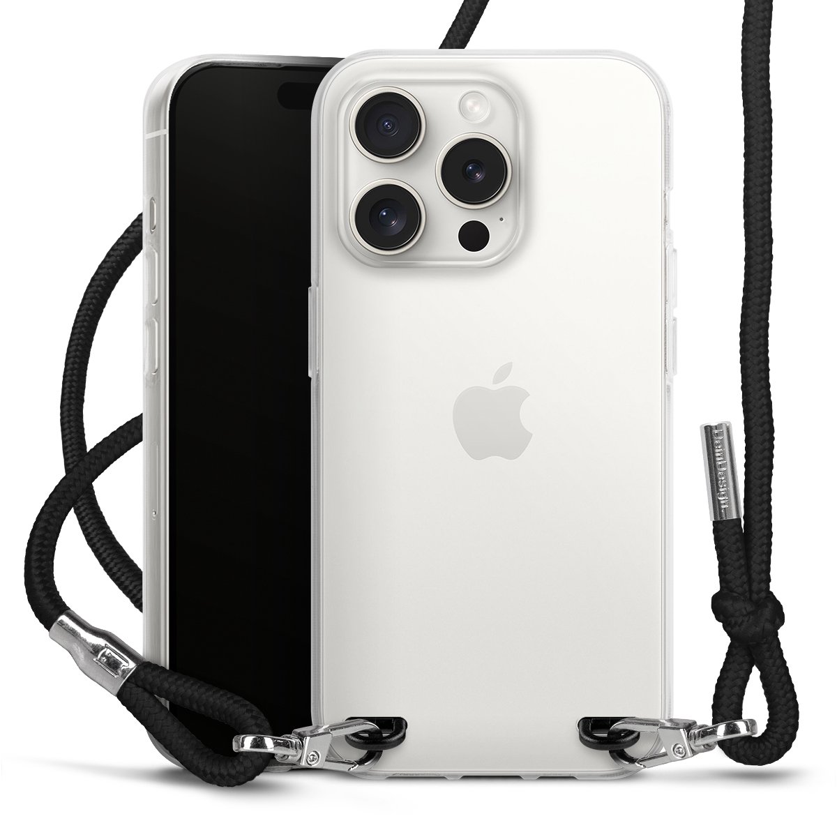 New Carry Case Transparent für Apple iPhone 15 Pro