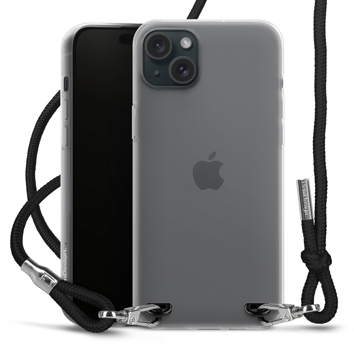 New Carry Case Transparent für Apple iPhone 15 Plus