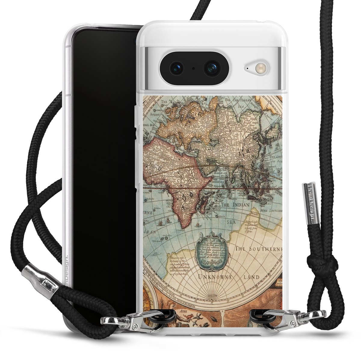 Mappa del mondo vintage
