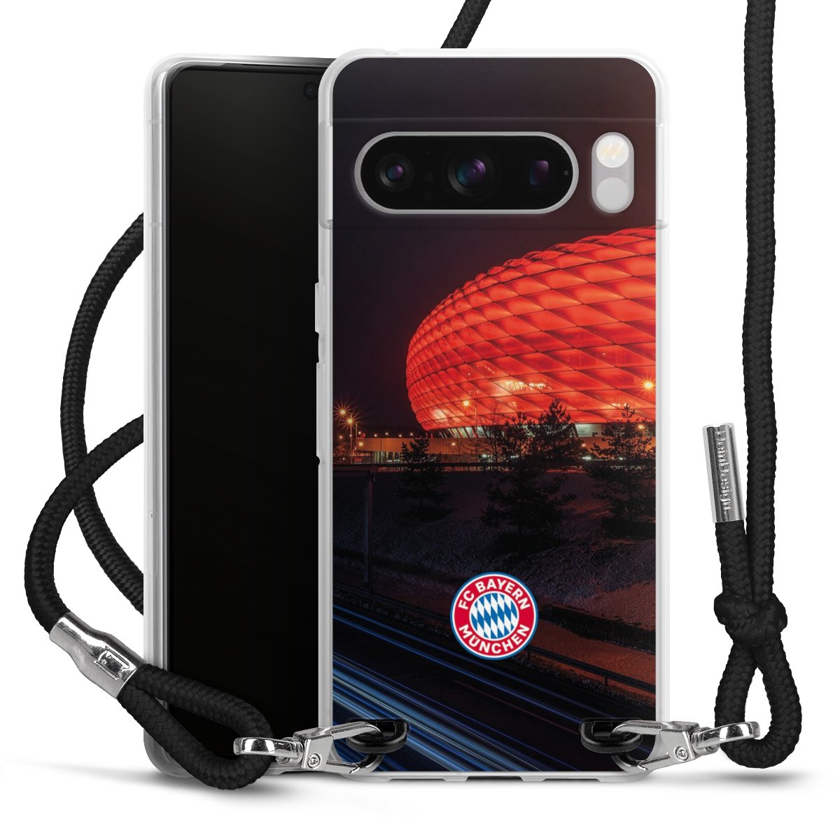 Allianz Arena bei Nacht FCB