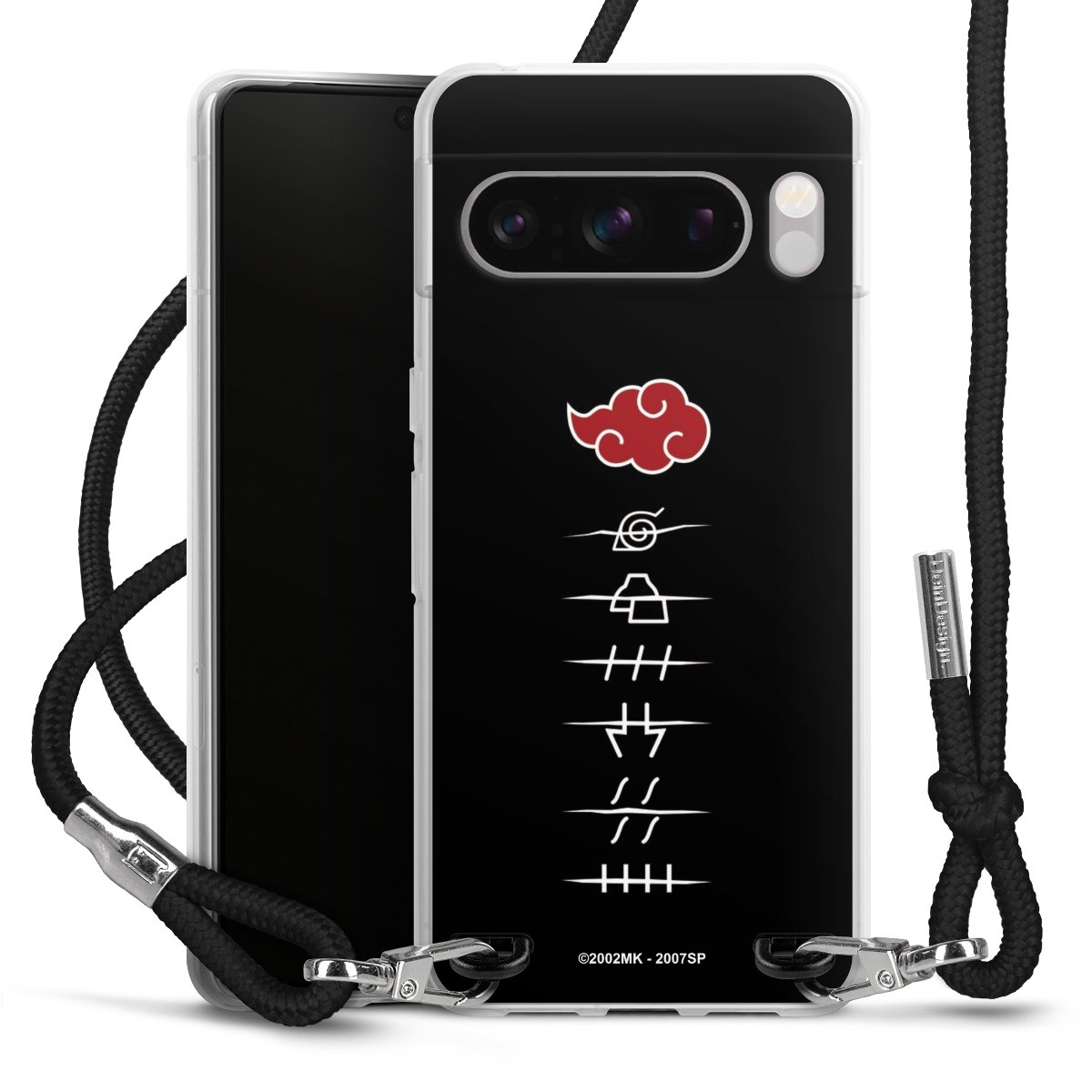 Symboles des membres de l'Akatsuki noirs