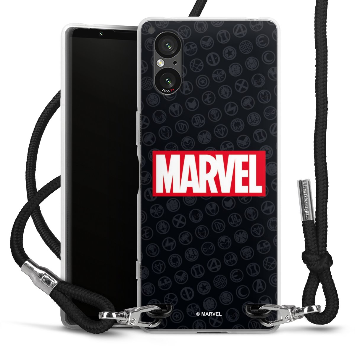 Marvel Logo Zwart Rood