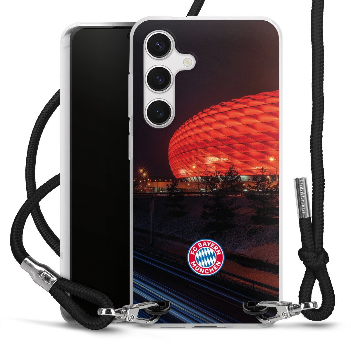 Allianz Arena bei Nacht FCB