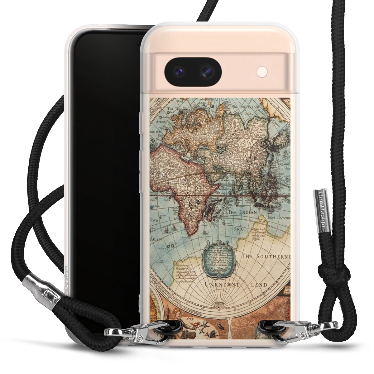 Mappa del mondo vintage