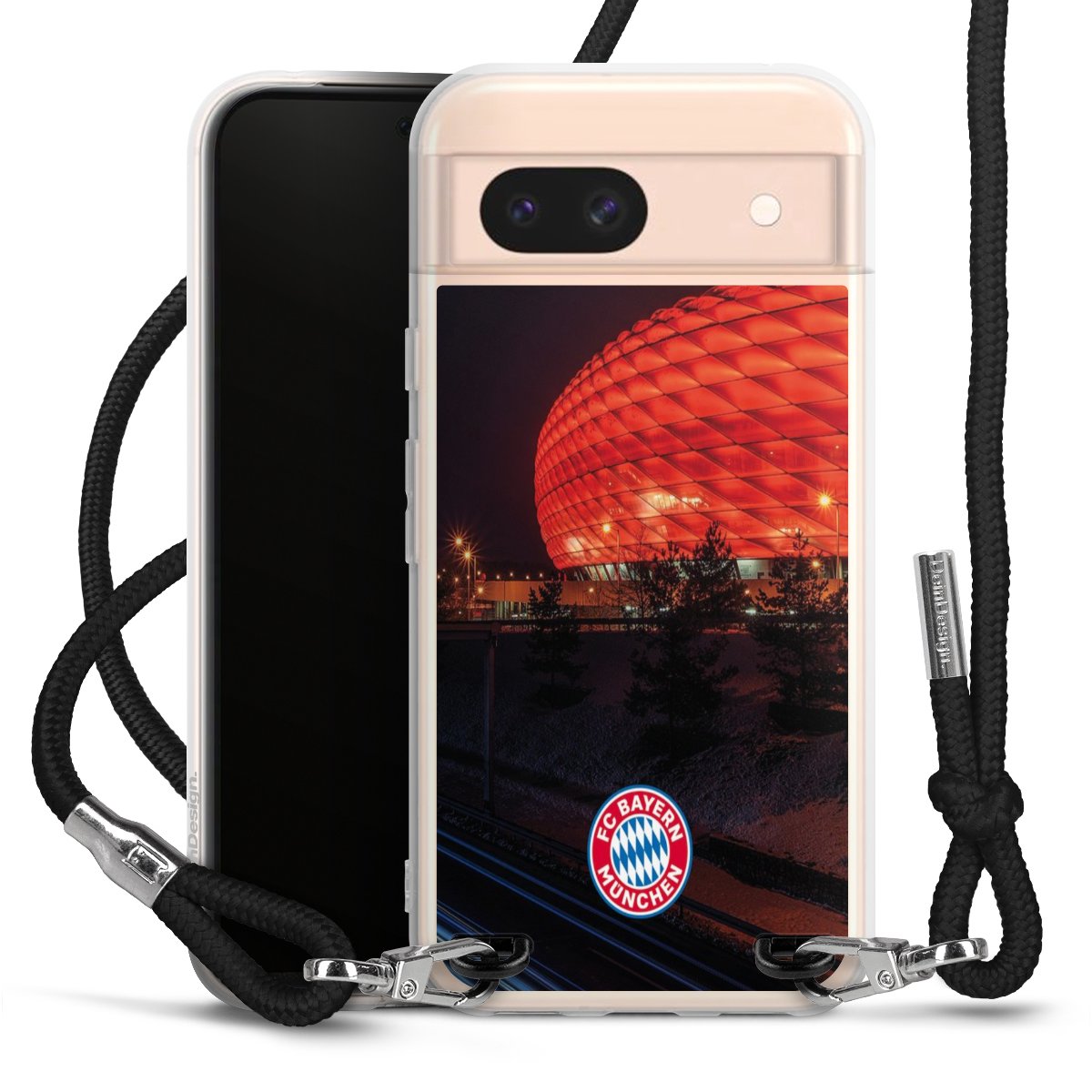 Allianz Arena bei Nacht FCB