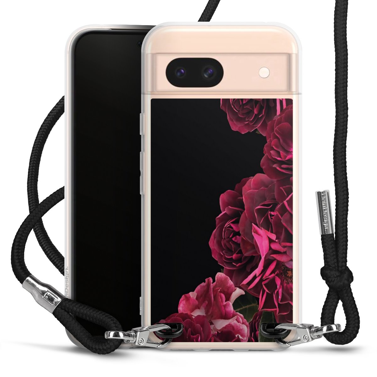 Rose vintage su nero