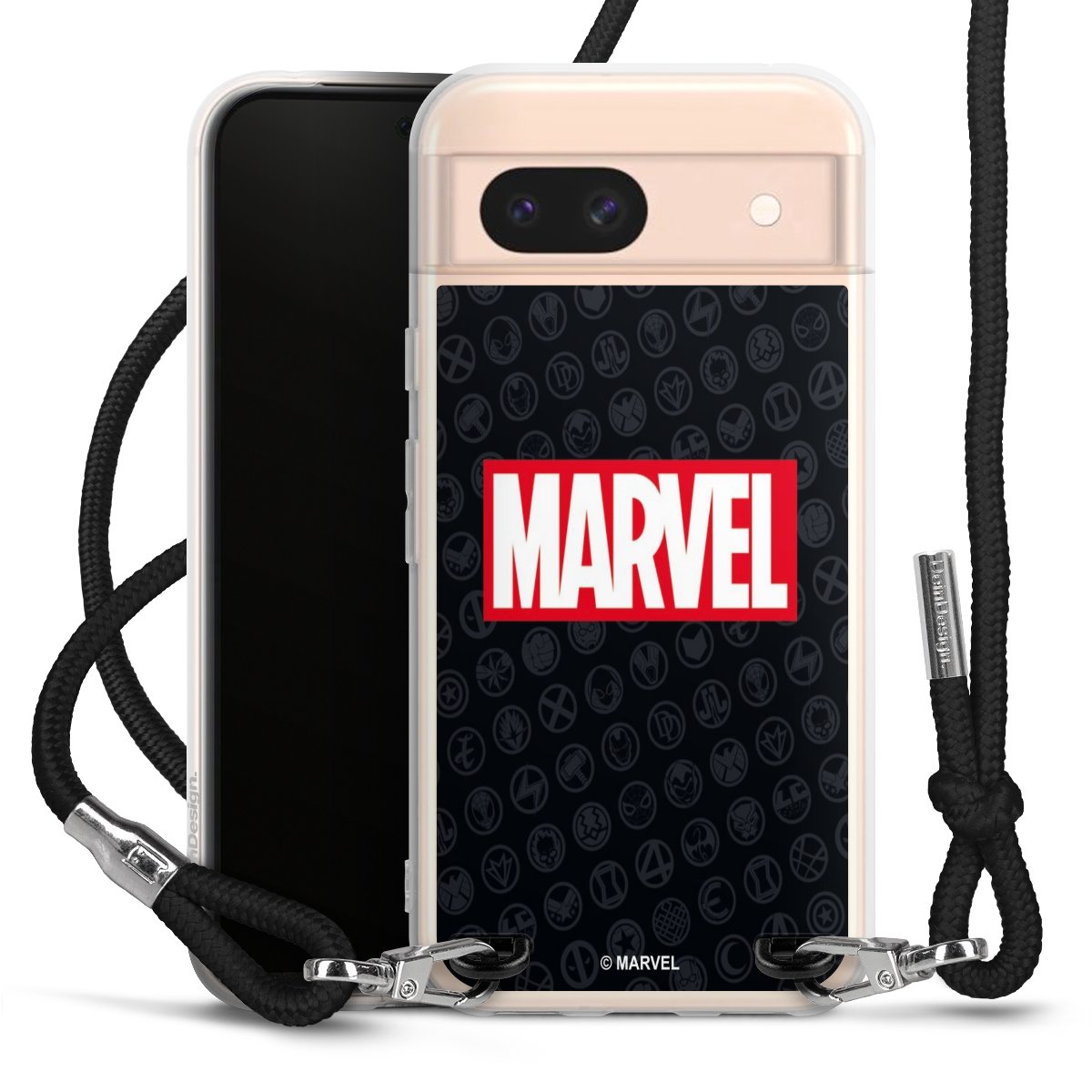 Marvel Logo Black Red 