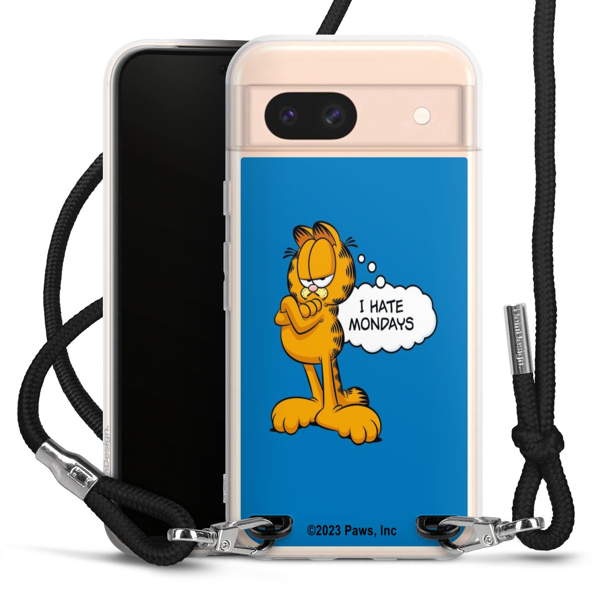 Garfield Ik haat maandagen blauw