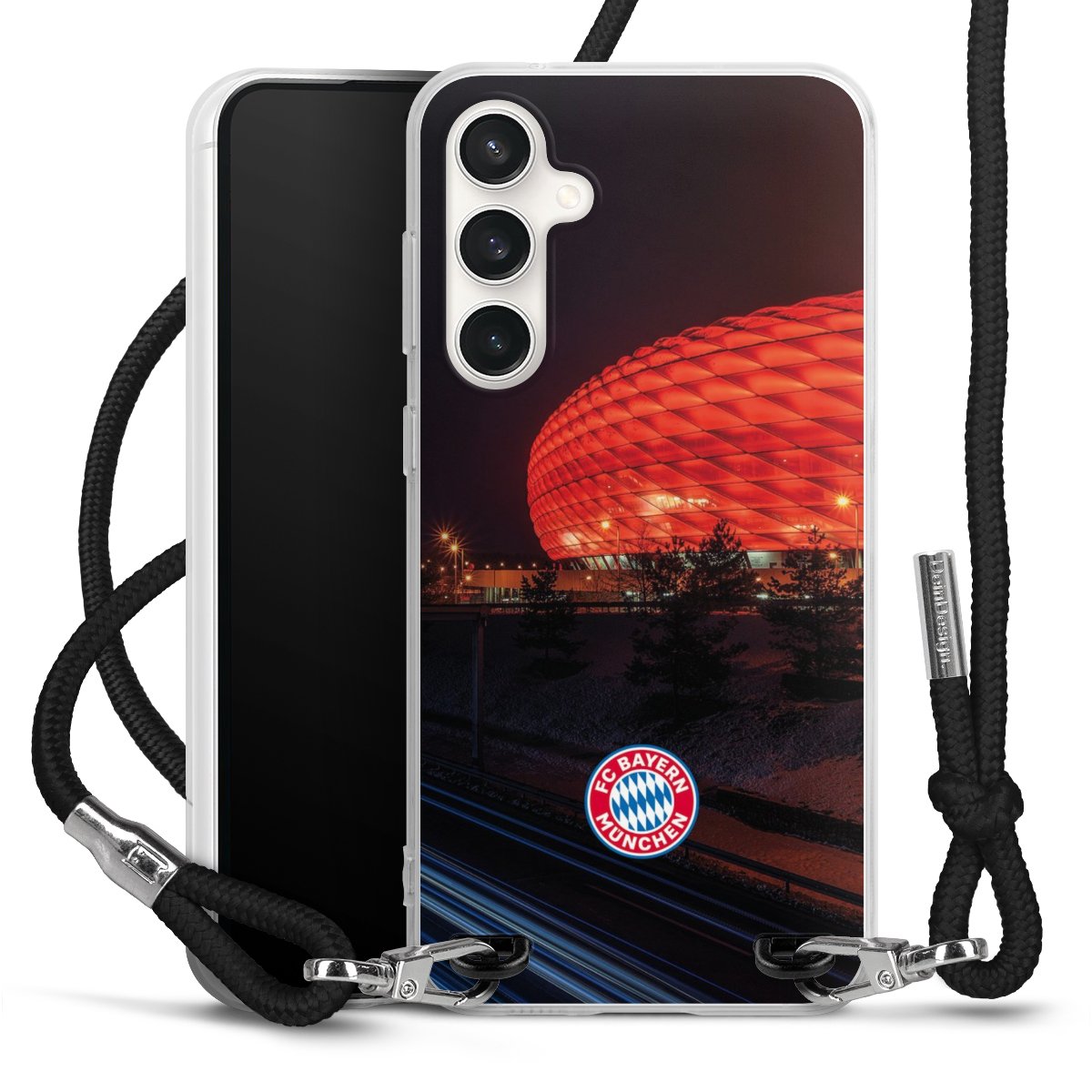 Allianz Arena bei Nacht FCB