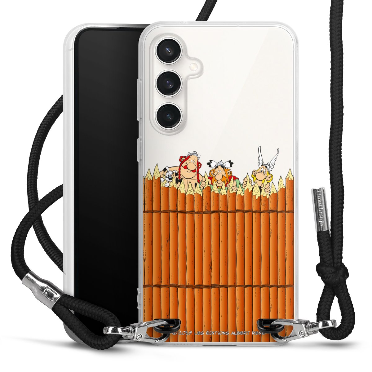 Gaulois Derrière Palissade Transparent