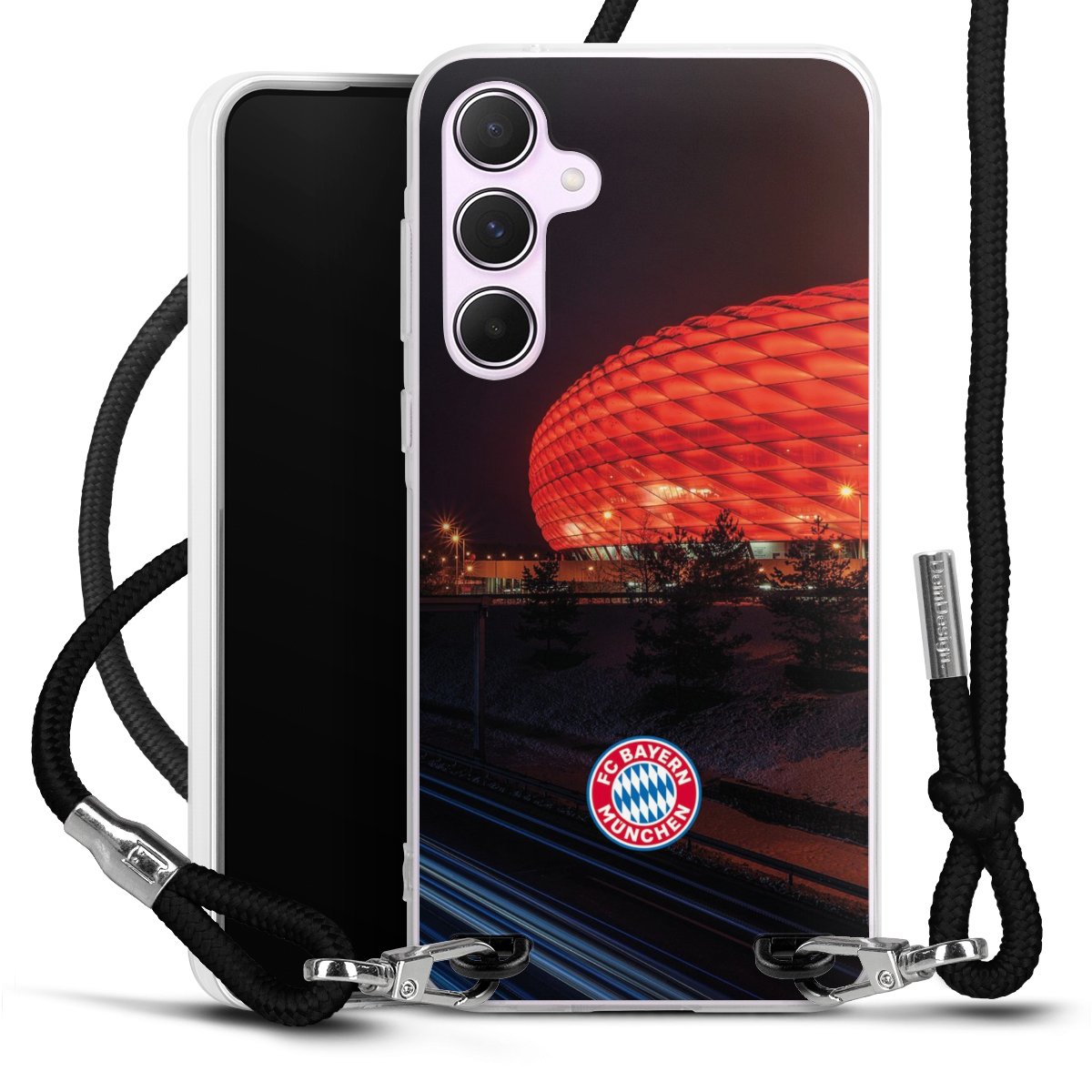 Allianz Arena bei Nacht FCB