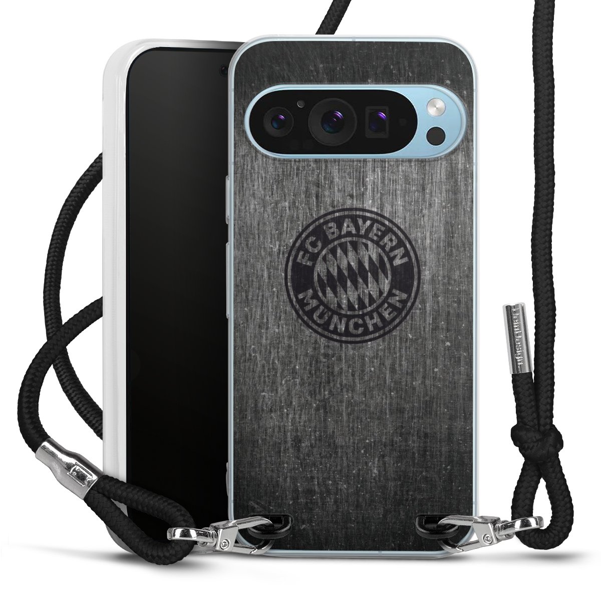 Metalllook FCB Logo einfarbig