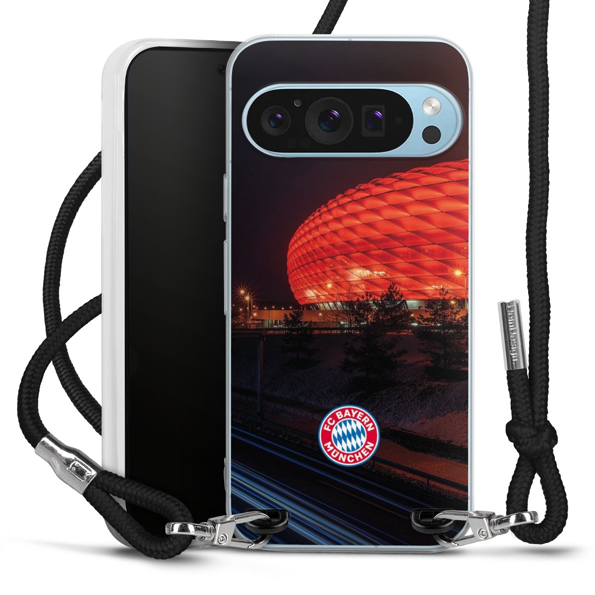 Allianz Arena bei Nacht FCB