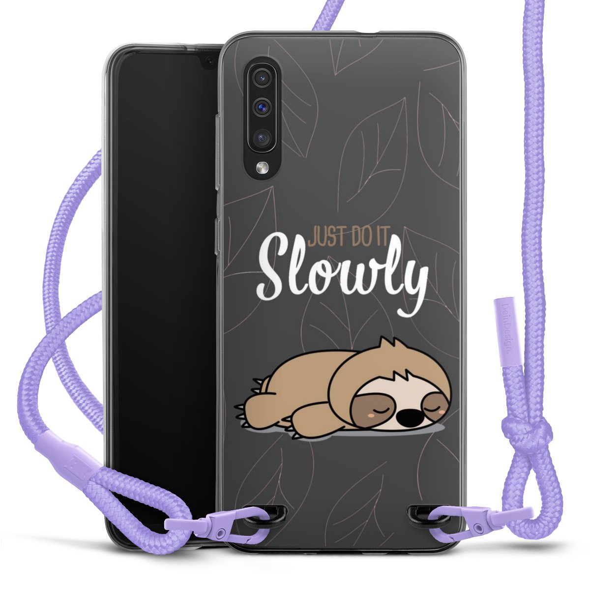 Just Do It Slowly Sloth Grey