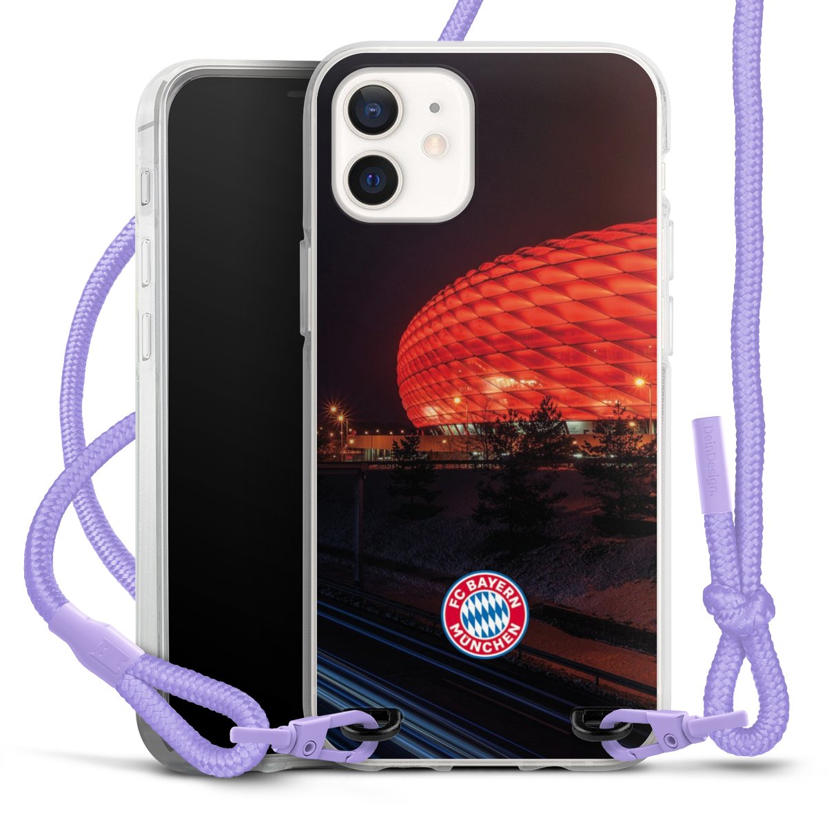 Allianz Arena bei Nacht FCB