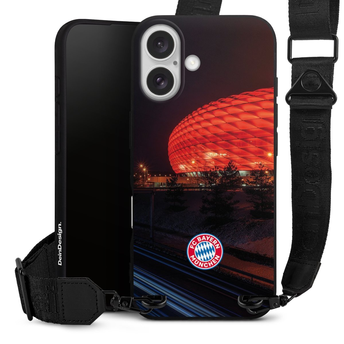 Allianz Arena bei Nacht FCB