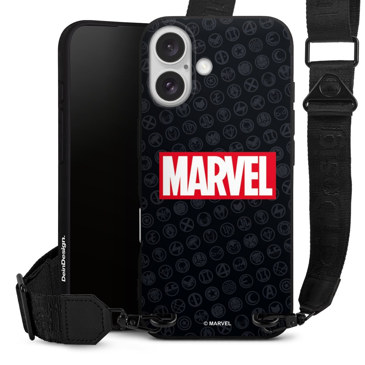 Marvel Logo Zwart Rood