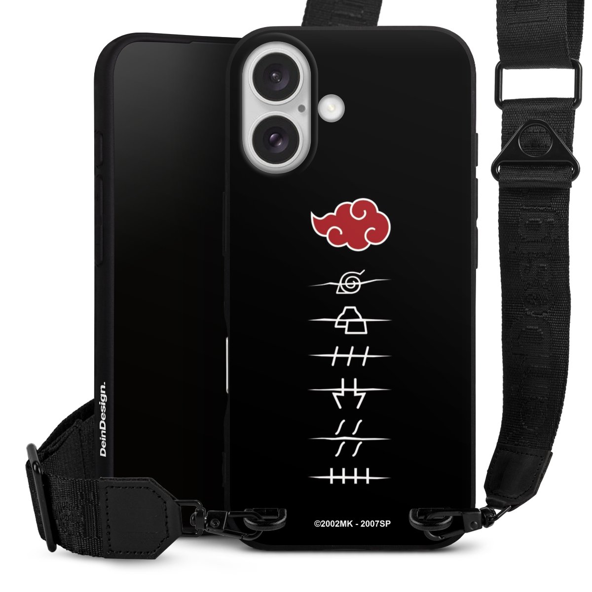 Symboles des membres de l'Akatsuki noirs