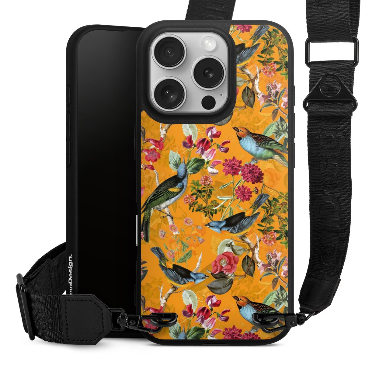 Vogels Bloemen Behang