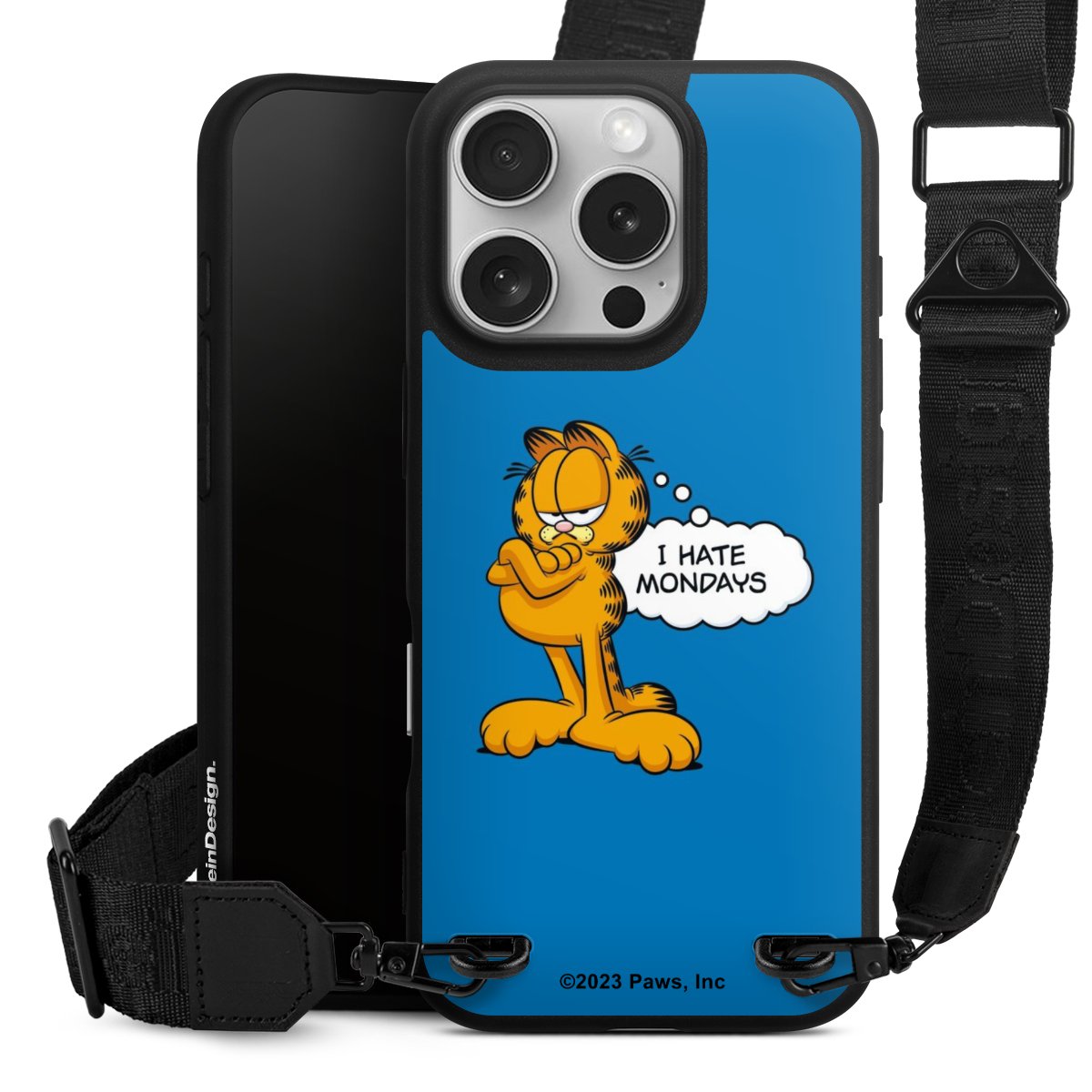 Garfield Je déteste les lundis Bleu