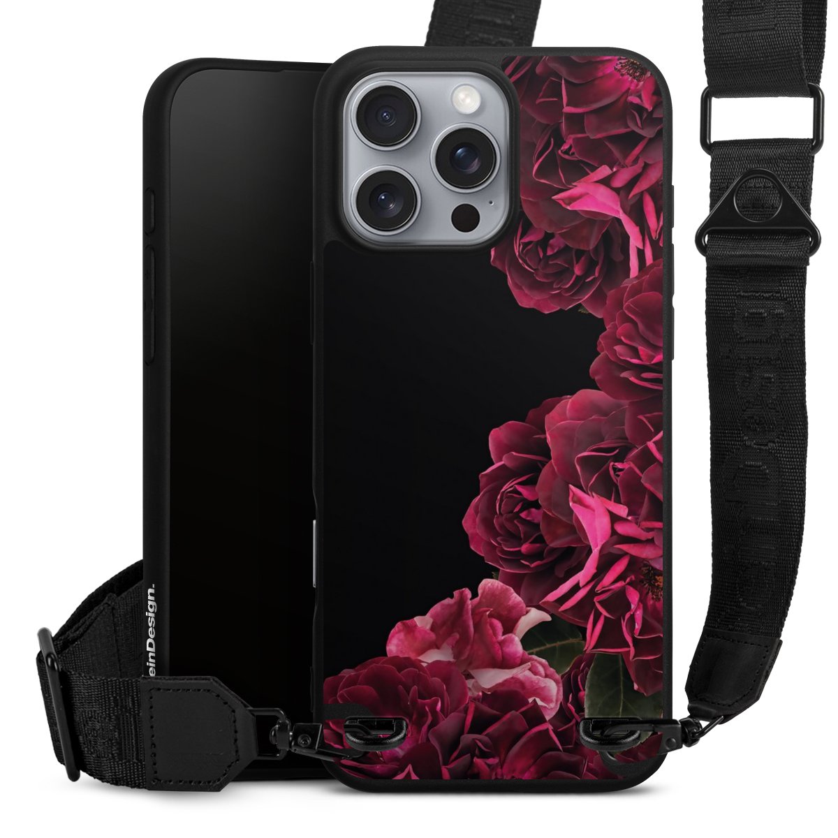 Rose vintage su nero