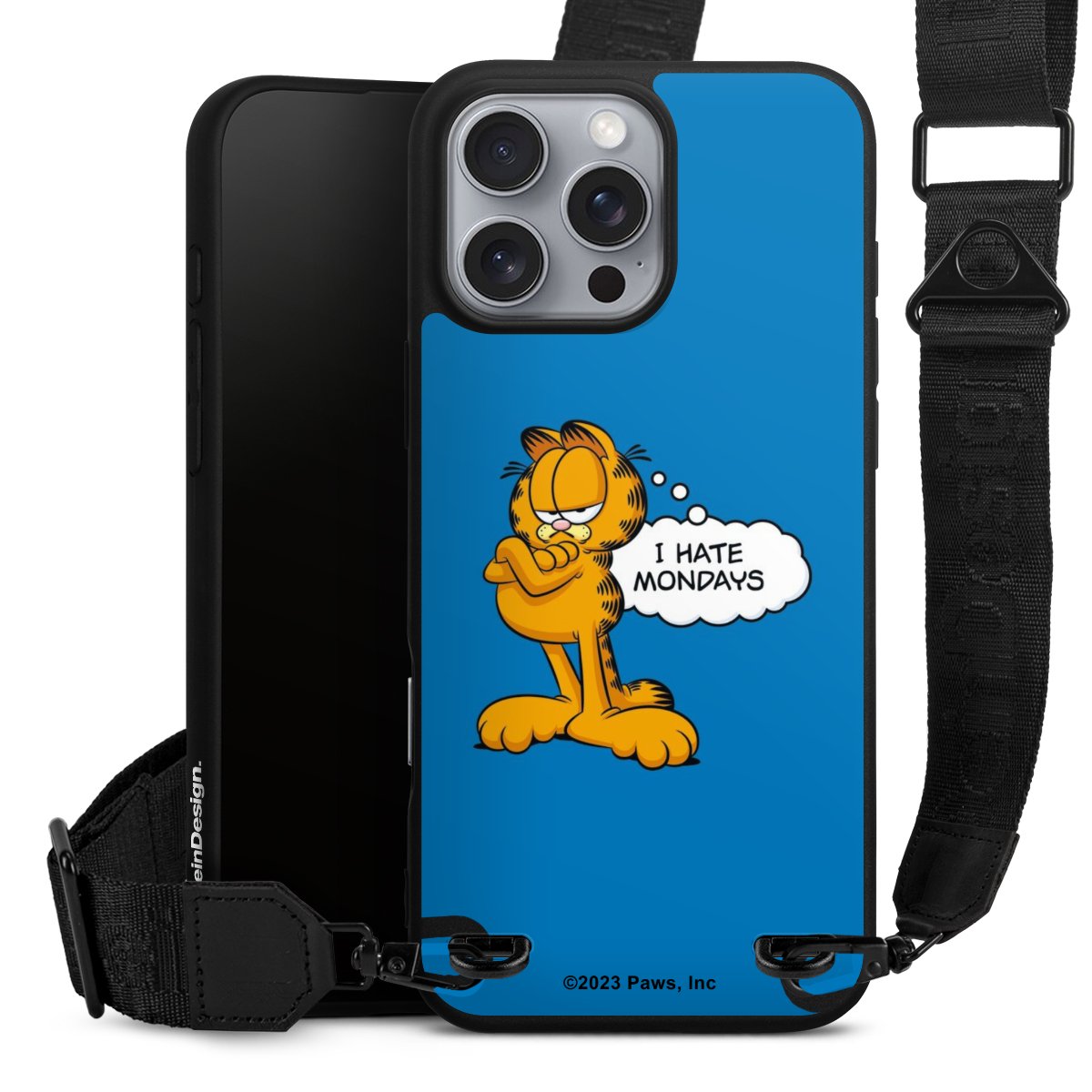 Garfield Je déteste les lundis Bleu