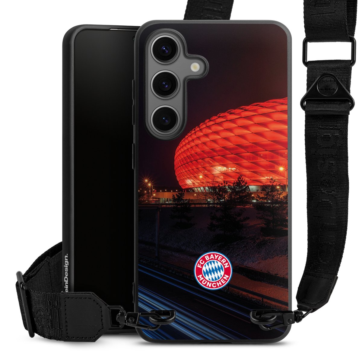 Allianz Arena bei Nacht FCB