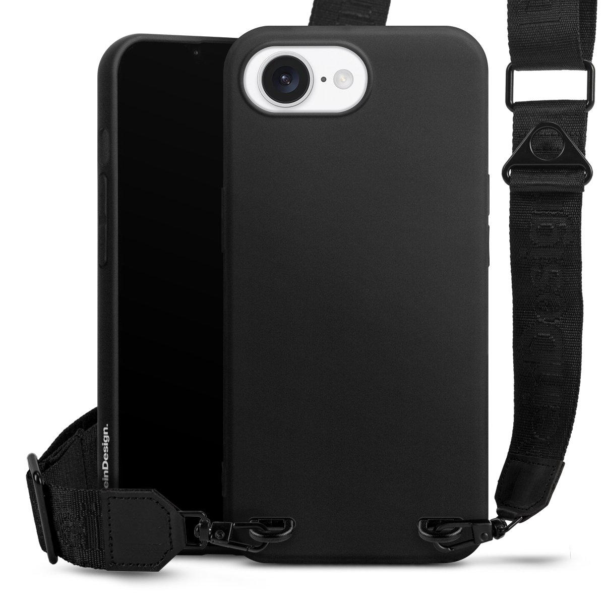 New Carry Case Black Line pour Apple iPhone 16e