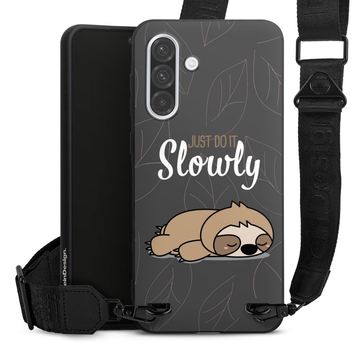 Just Do It Slowly Sloth Grey