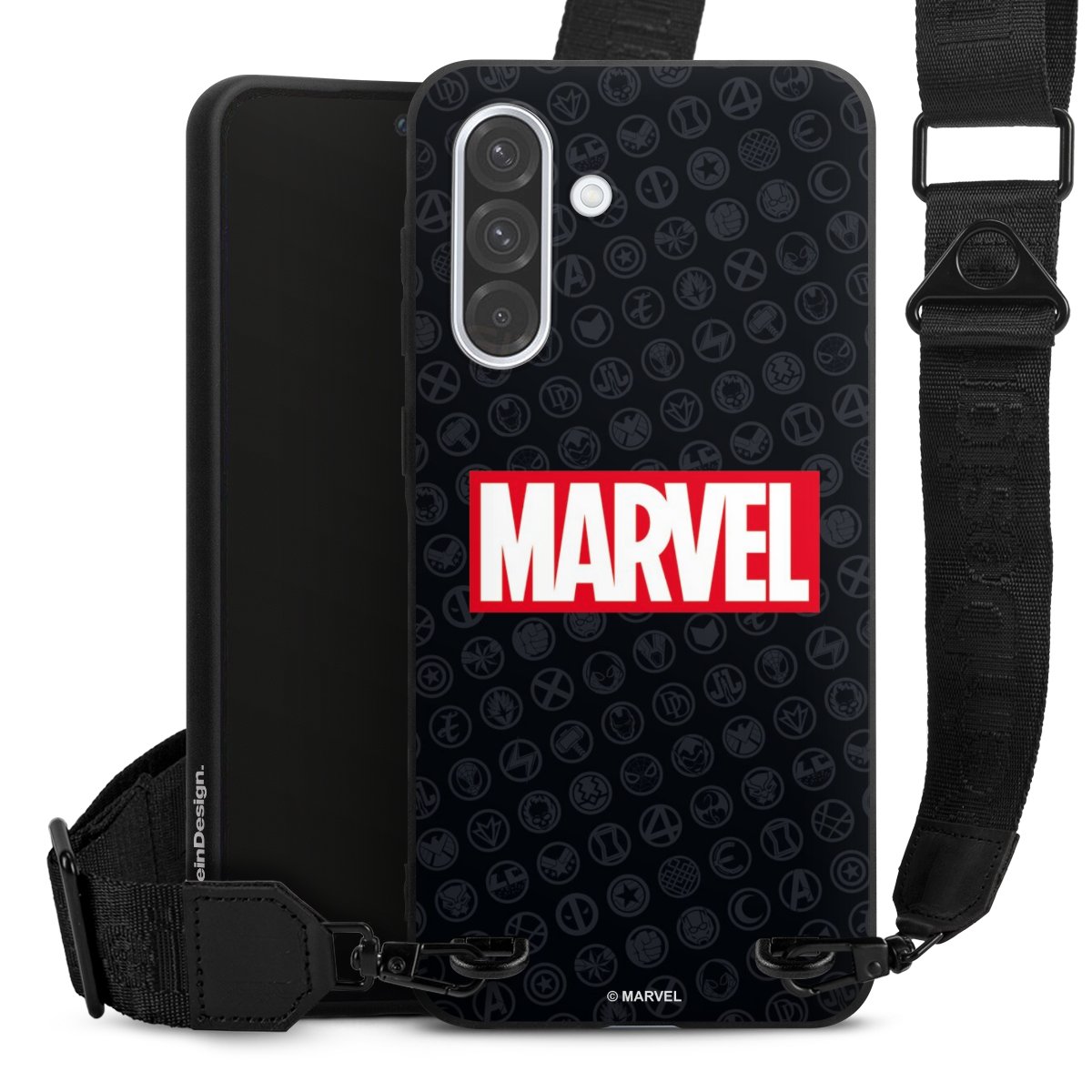 Marvel Logo Zwart Rood