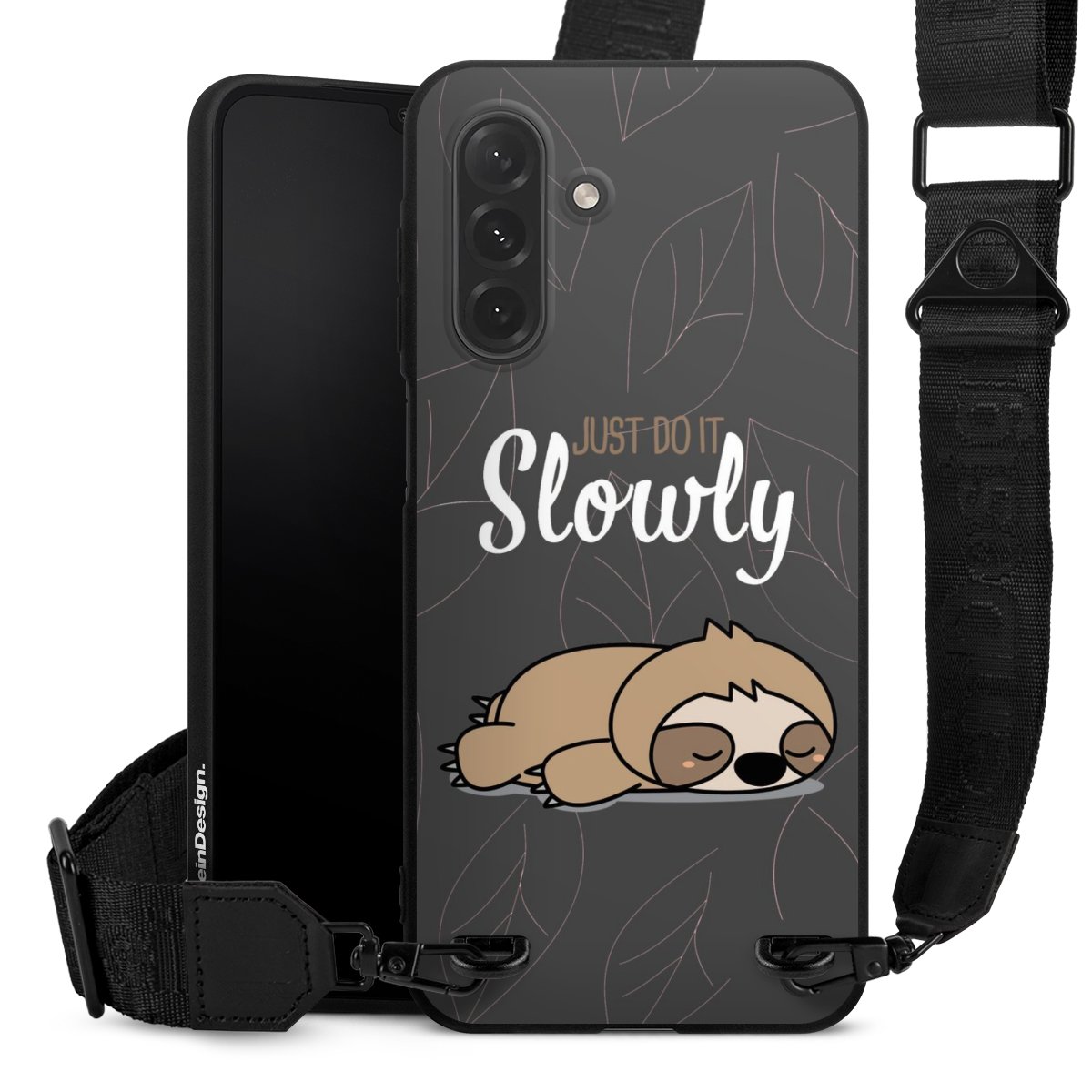 Just Do It Slowly Sloth Grey