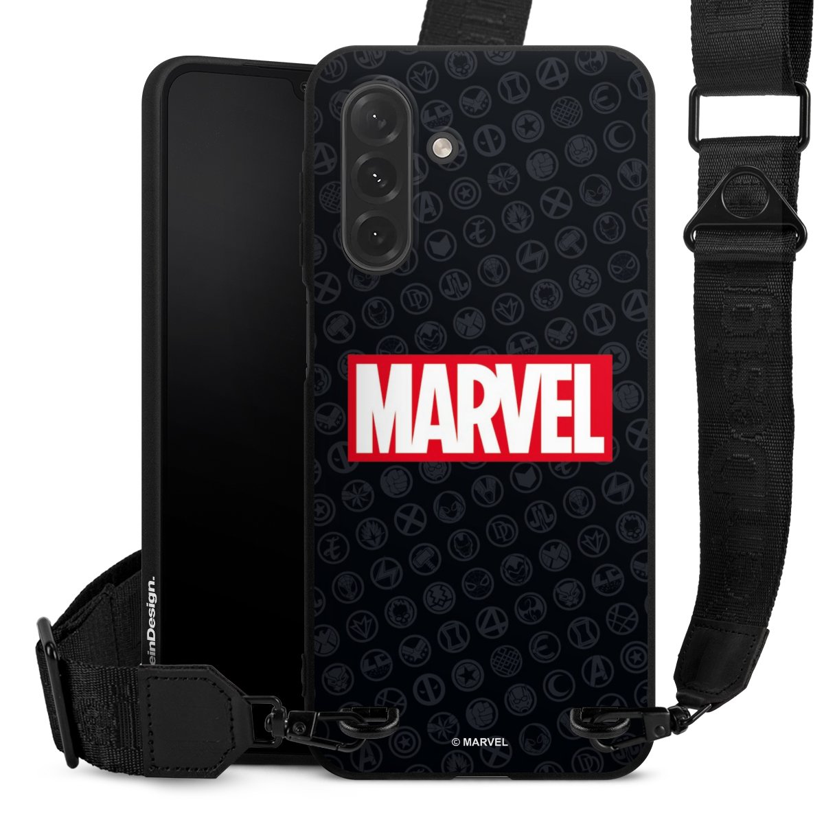 Marvel Logo Zwart Rood