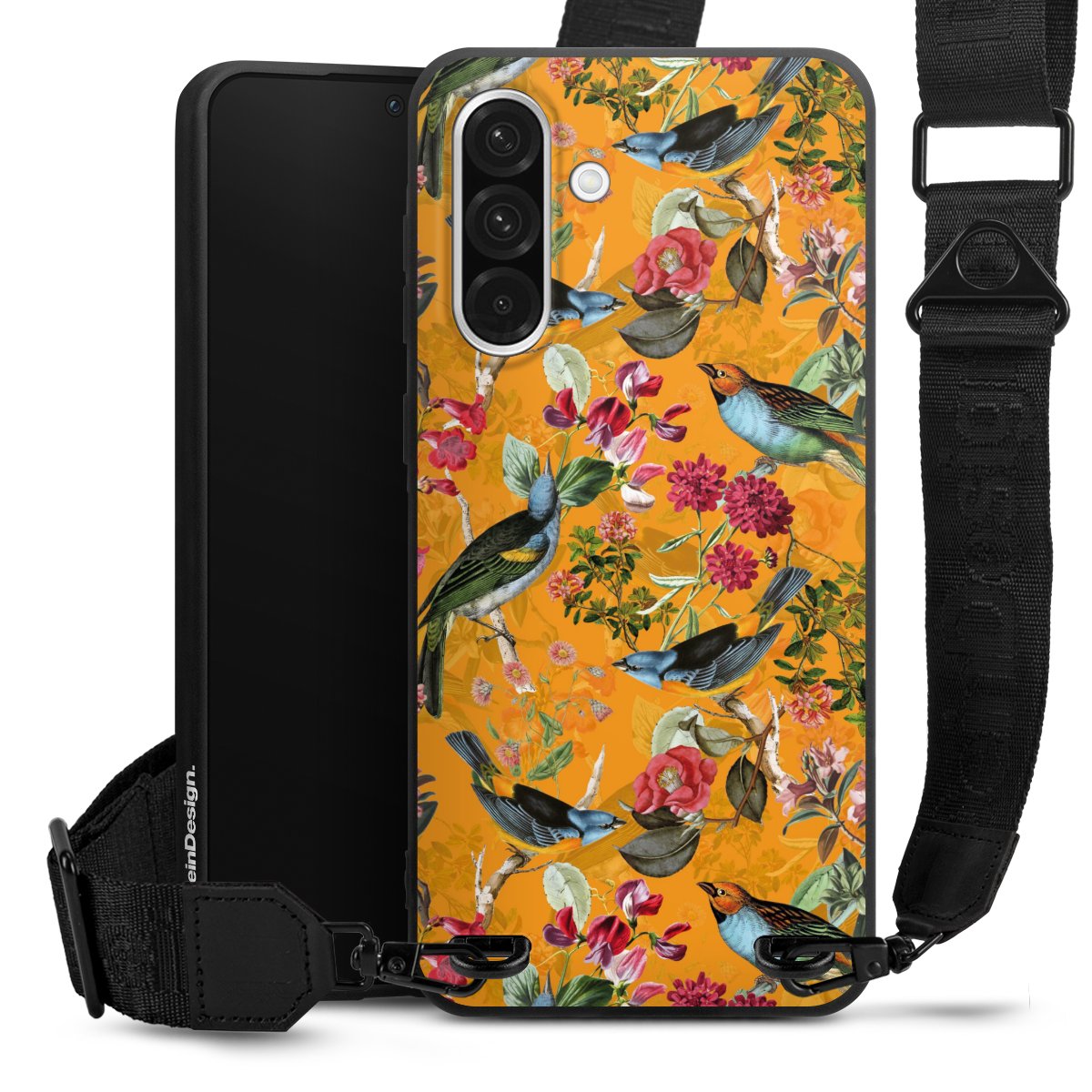 Vogels Bloemen Behang