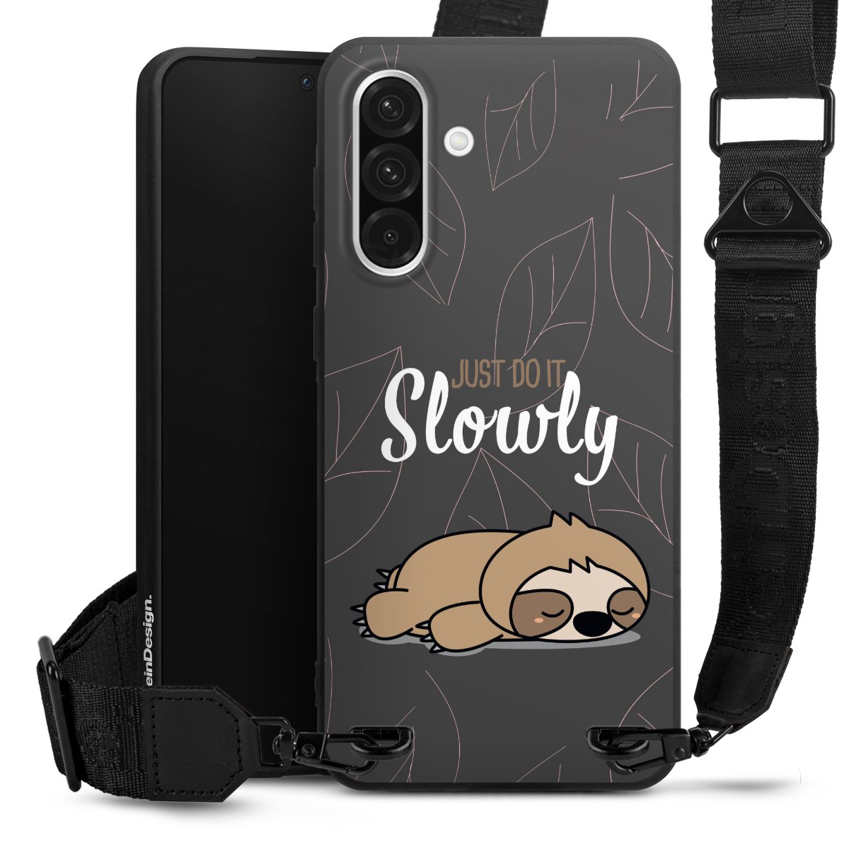 Just Do It Slowly Sloth Grey
