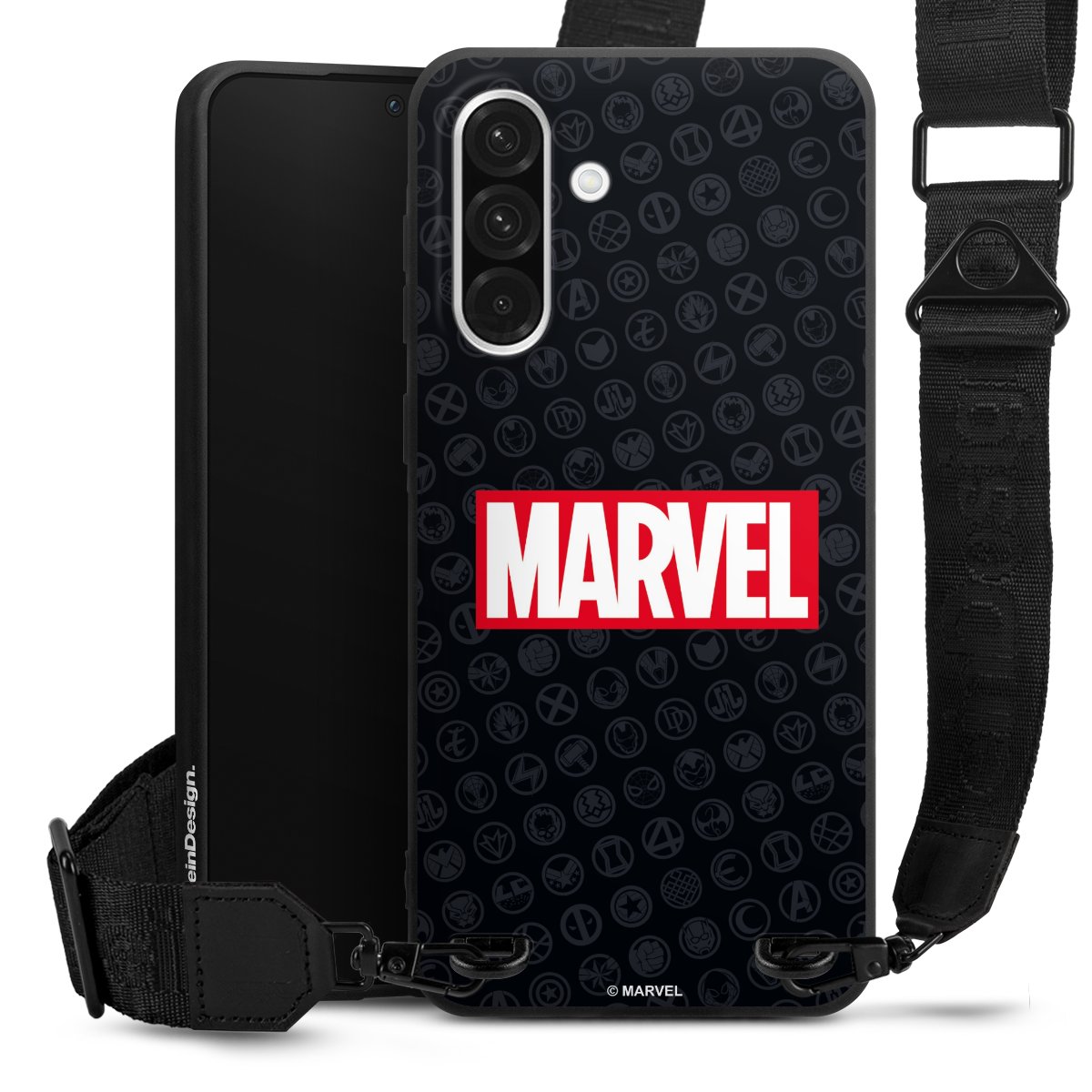 Marvel Logo Zwart Rood
