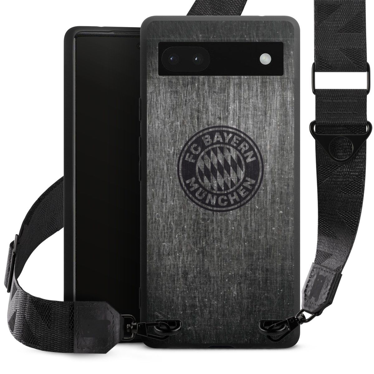 Metalllook FCB Logo einfarbig