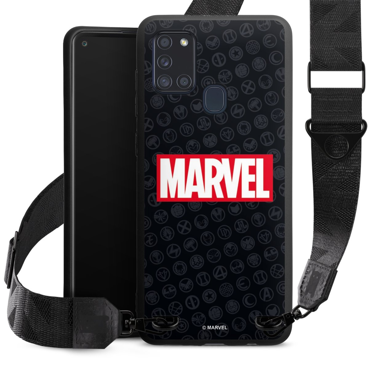 Marvel Logo Black Red 