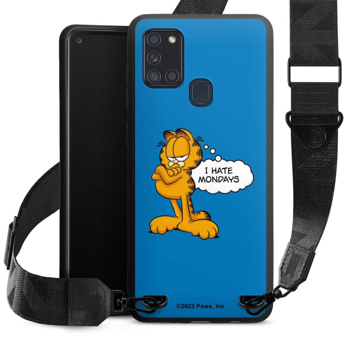 Garfield Je déteste les lundis Bleu