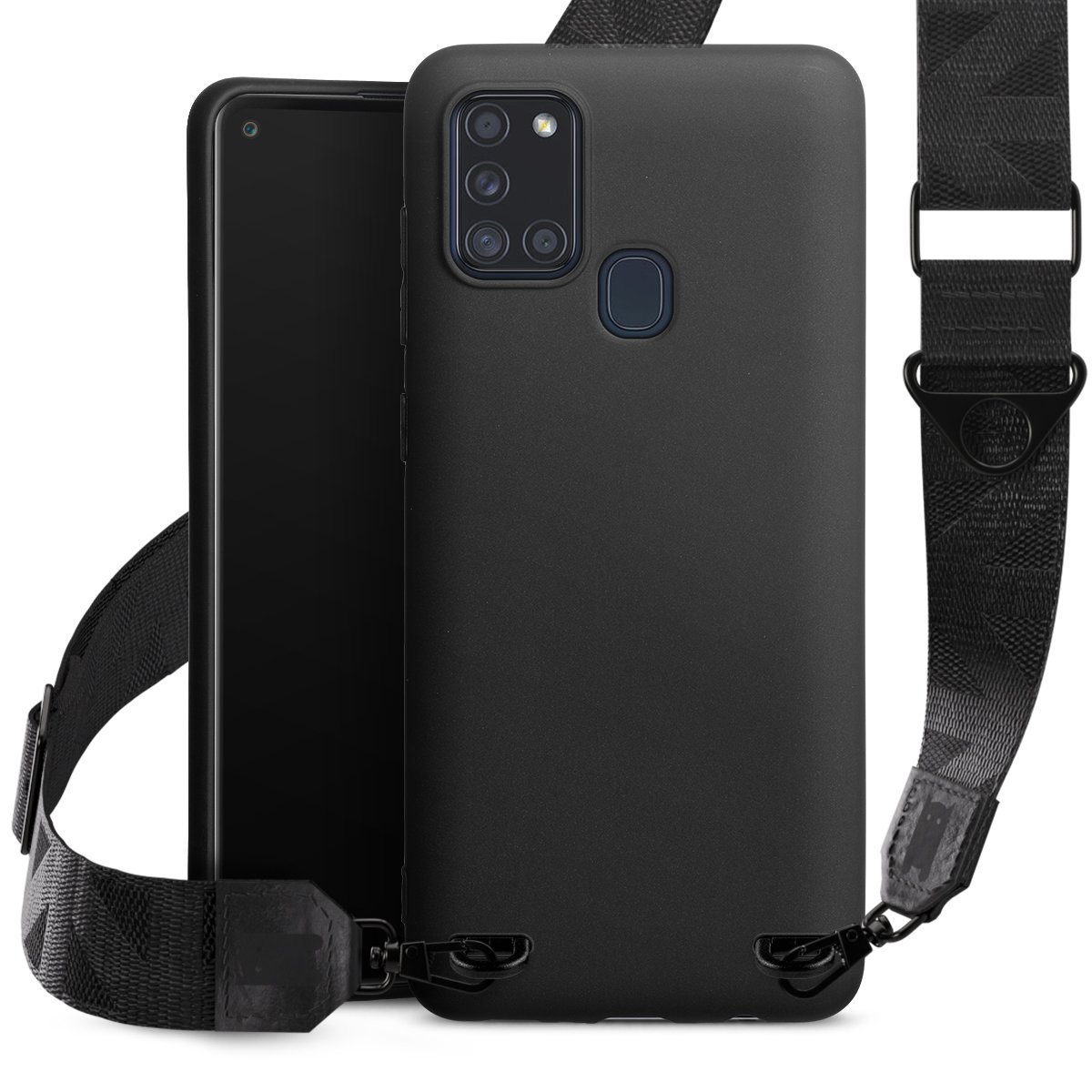 New Carry Case Black Line voor Samsung Galaxy A21s