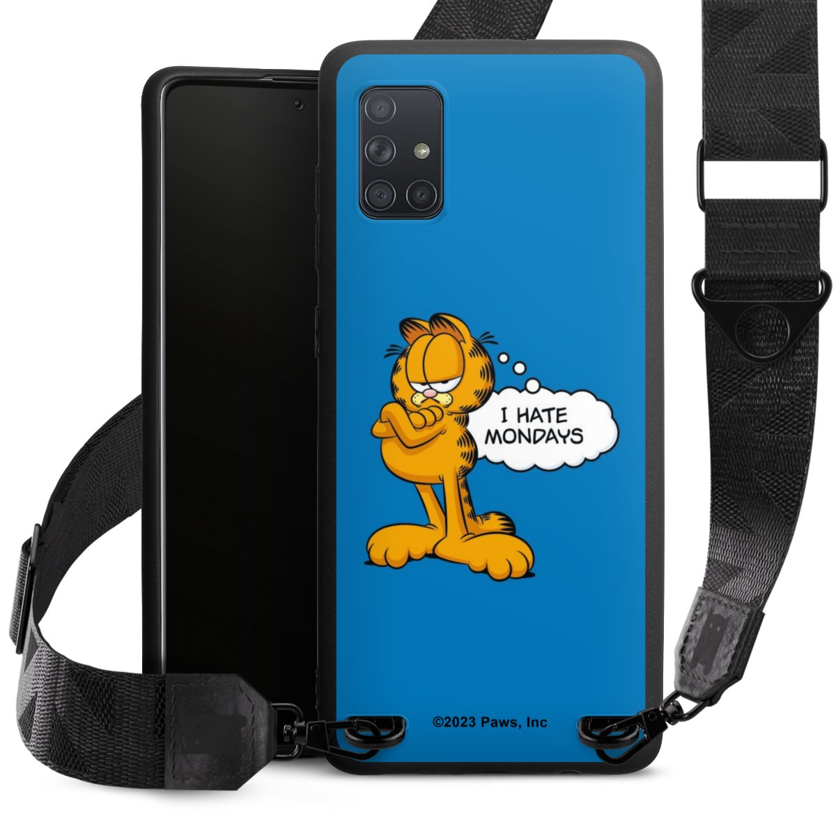 Garfield Ik haat maandagen blauw