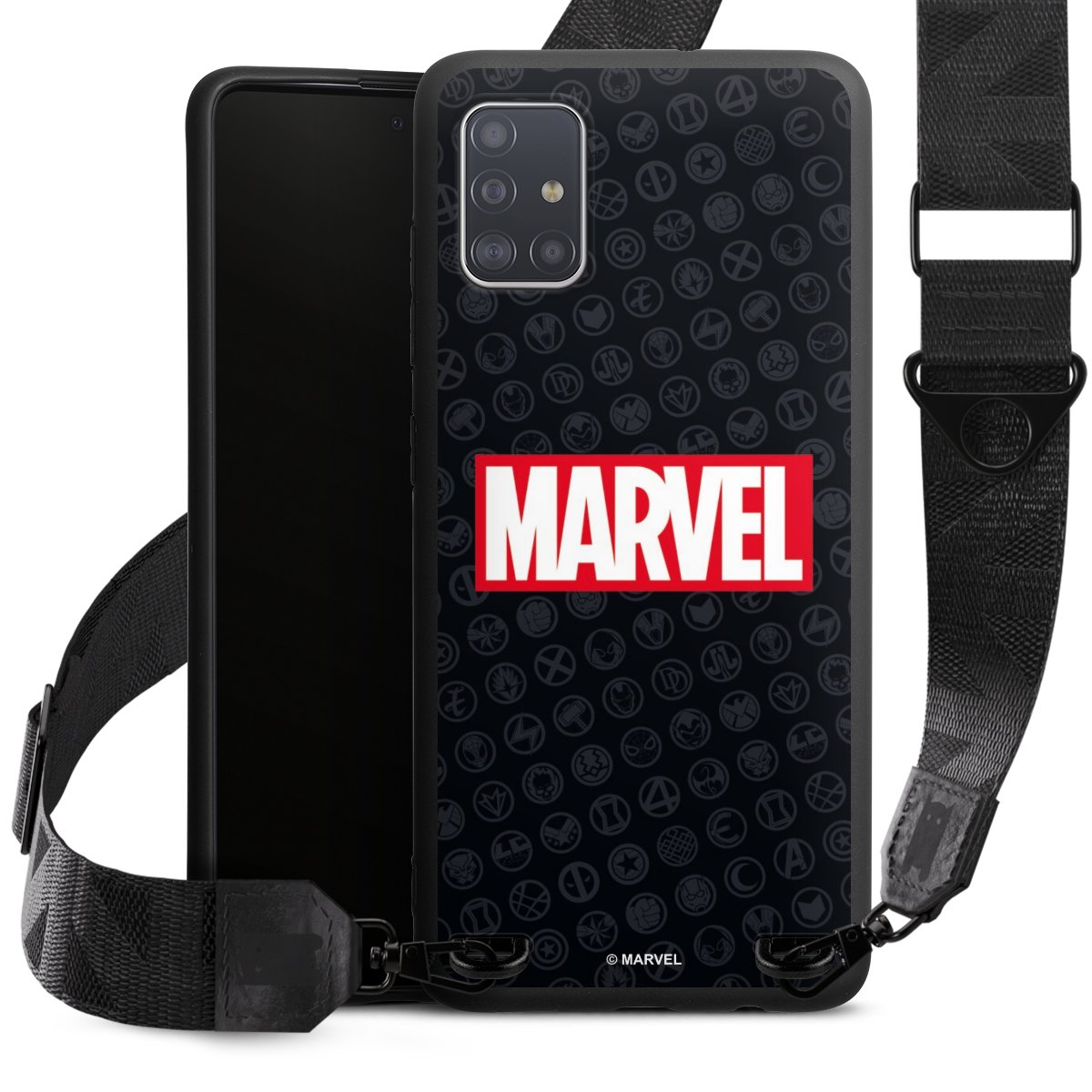 Marvel Logo Black Red 