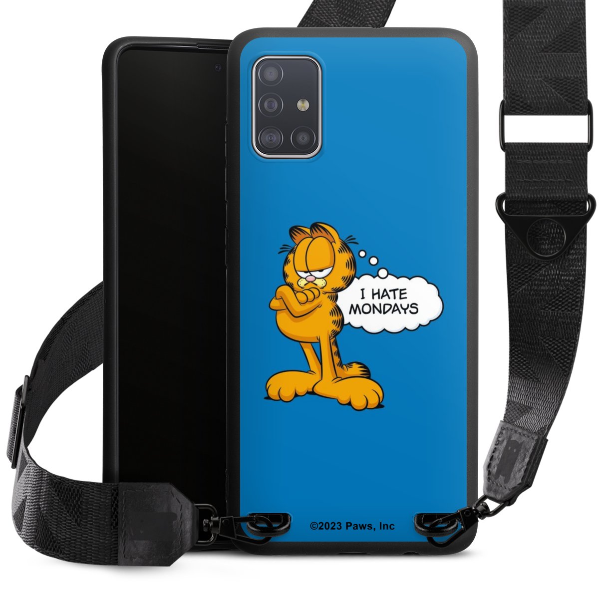 Garfield Ik haat maandagen blauw