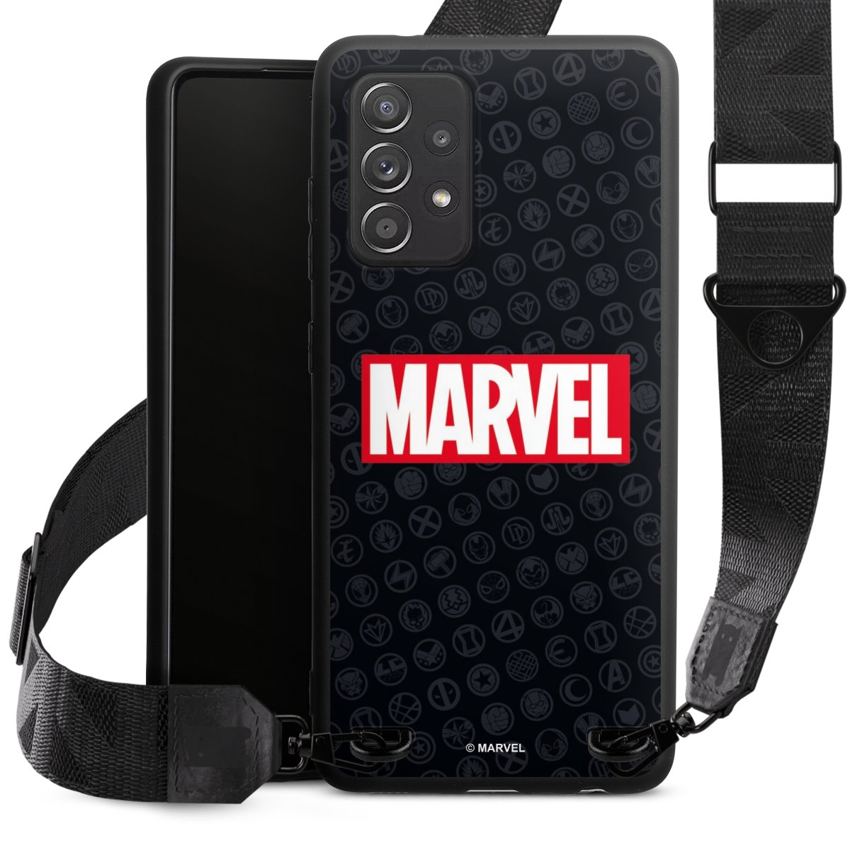 Marvel Logo Zwart Rood