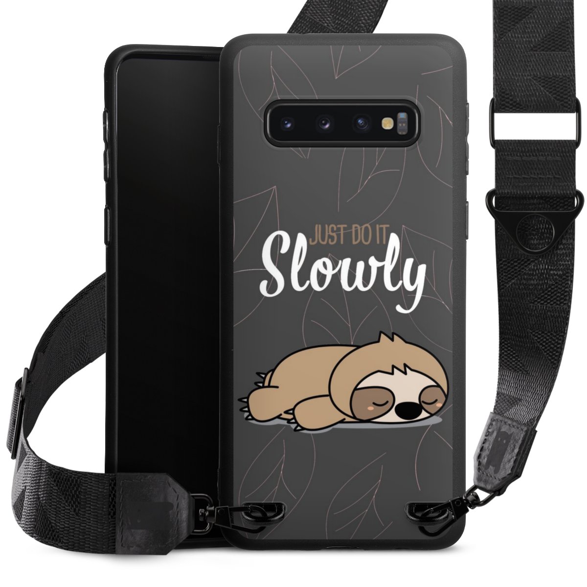Just Do It Slowly Sloth Grey