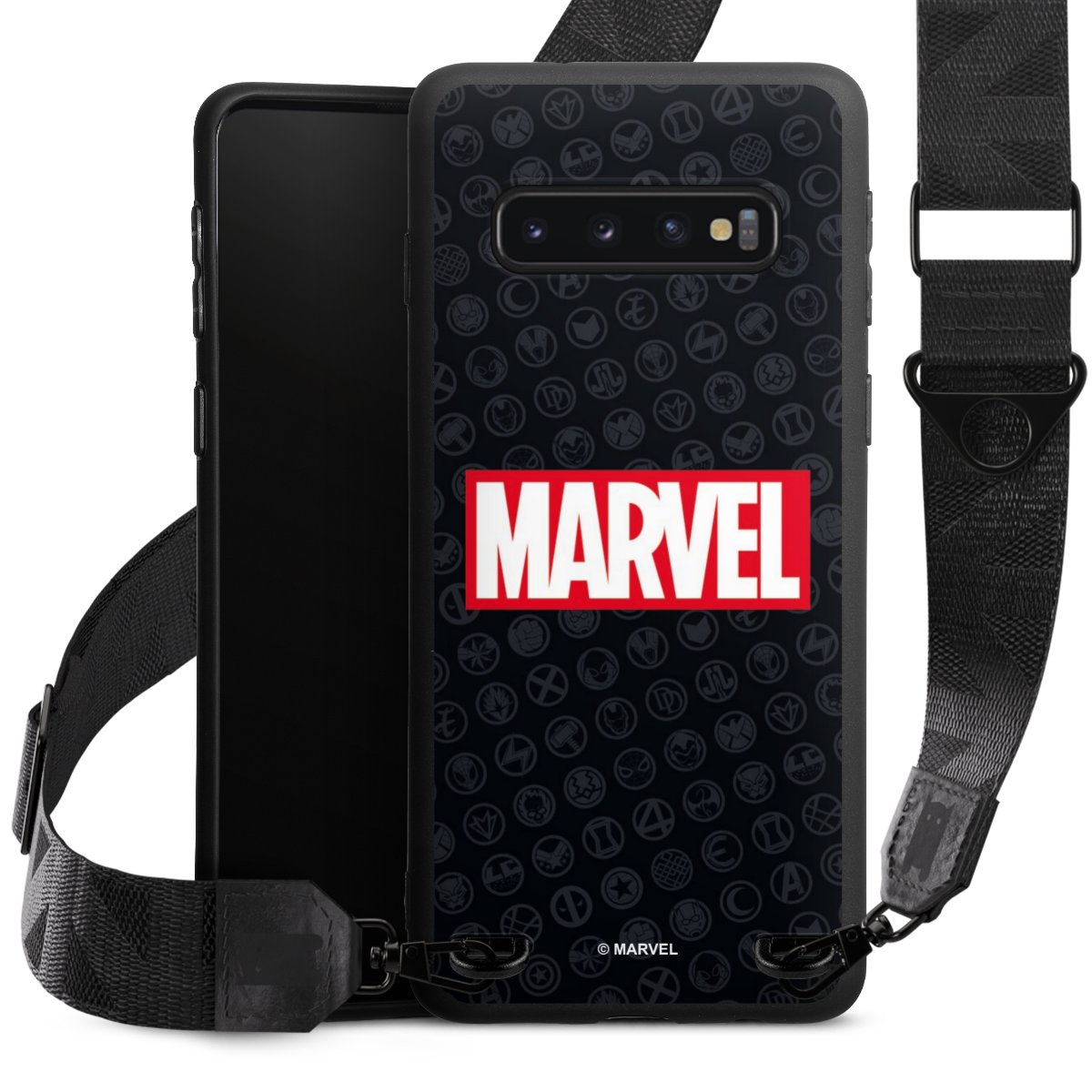 Marvel Logo Zwart Rood