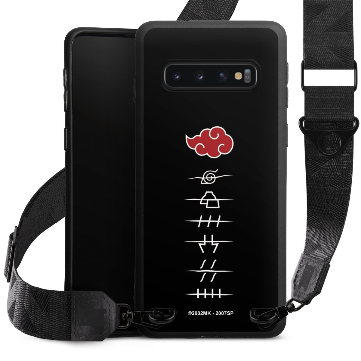 Symboles des membres de l'Akatsuki noirs