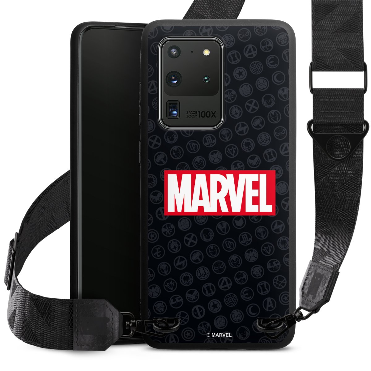 Marvel Logo Black Red 