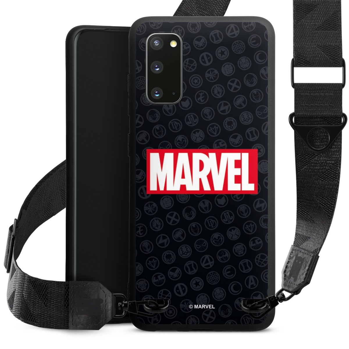 Marvel Logo Black Red 